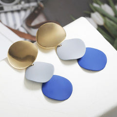 Geometric Earrings Contrasting Earrings Women Earrings
