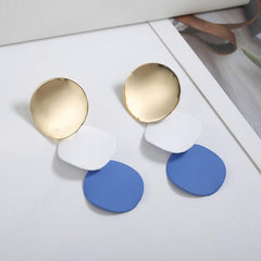 Geometric Earrings Contrasting Earrings Women Earrings