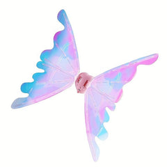 Glitter Wings Fairy LED Flapping Costume Angel Wings Halloween Cosplay