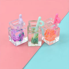 10Pcs Artificial Juice Bottle Kids Play House Toys Random