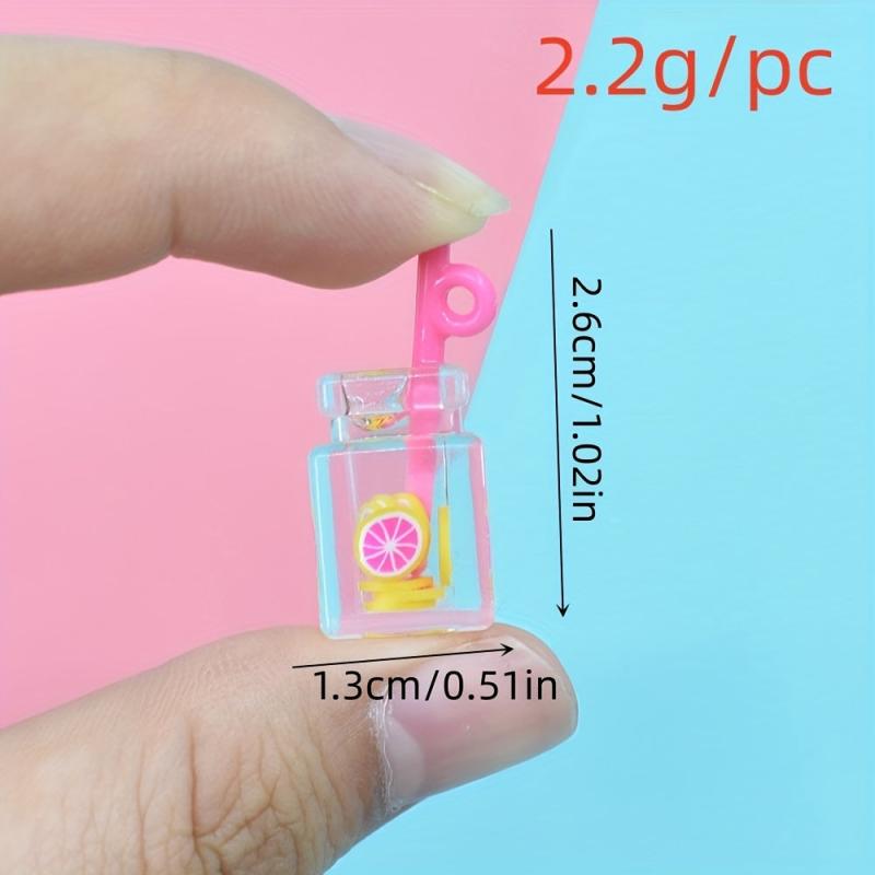 10Pcs Artificial Juice Bottle Kids Play House Toys Random