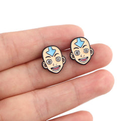Cartoon Stud Earrings for Girls Party Jewelry Gift