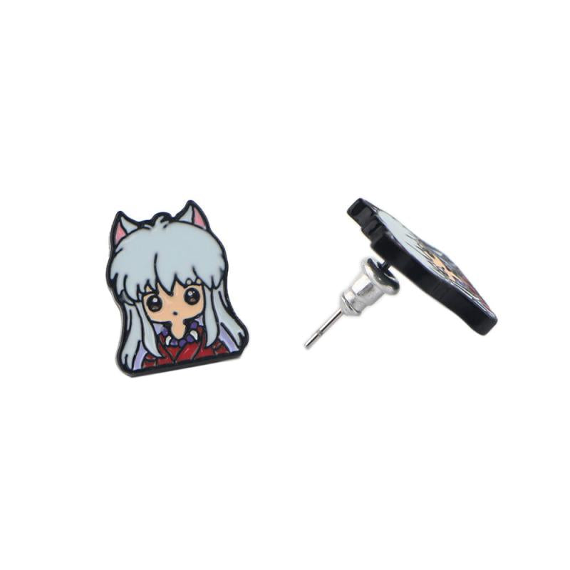 Cartoon Earrings Studs For Women Girls Kids Jewelry Gift