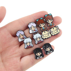 Cartoon Earrings Studs For Women Girls Kids Jewelry Gift