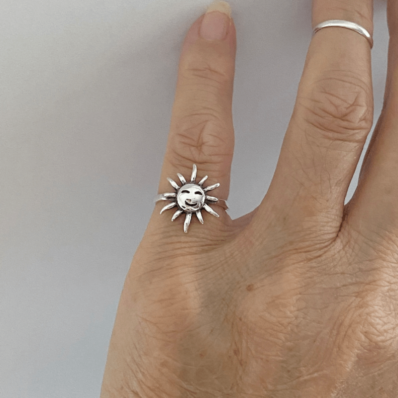 Sun Sky Ring Women Party Jewelry Creative Ring