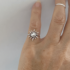 Sun Sky Ring Women Party Jewelry Creative Ring