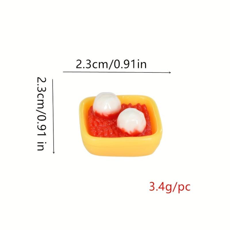 10 Pcs Simulation Food Play DIY Toys Kitchen Playset