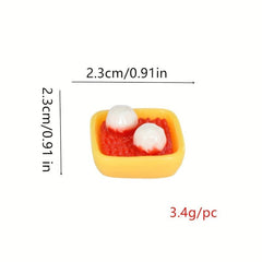10 Pcs Simulation Food Play DIY Toys Kitchen Playset