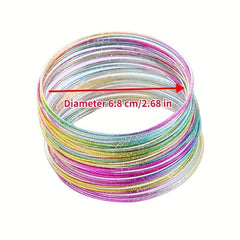 Bohemian Style Stackable Bracelets Set for Women