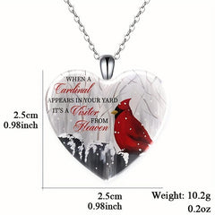 Crystal Pendant Necklace Bird English Birthday Gift