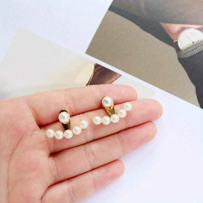 Faux Pearl Earrings Sweet Women Earrings