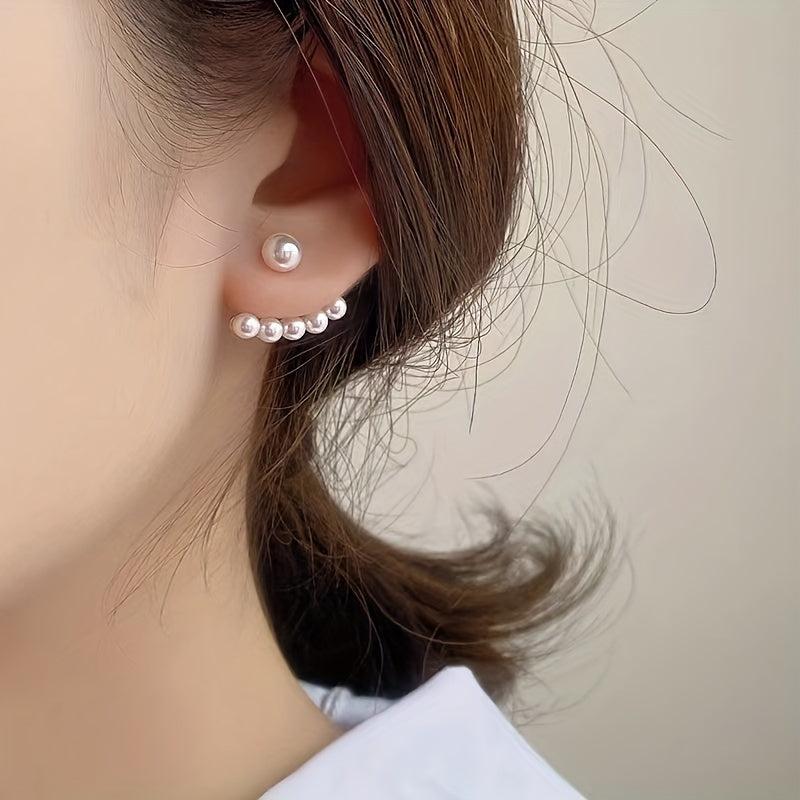Faux Pearl Earrings Sweet Women Earrings