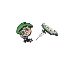 Cartoon Stud Earrings For Woman Girls Kids Gift