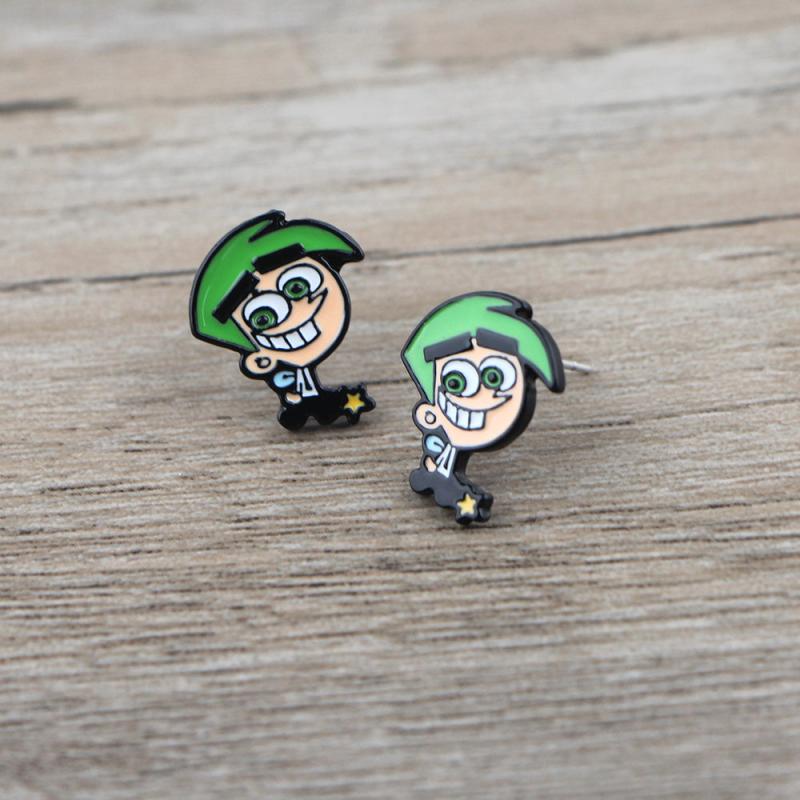 Cartoon Stud Earrings For Woman Girls Kids Gift