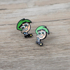 Cartoon Stud Earrings For Woman Girls Kids Gift