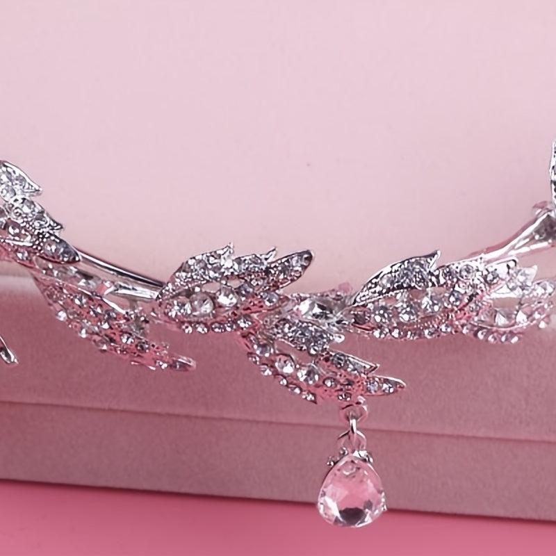 Crown Wedding Forehead Princess Hair Accessories Leaf Headpiece