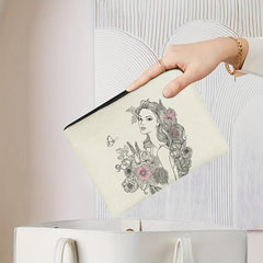 Adorable Makeup Bag for Women Roomy Travel Toiletry Bag Water Resistant