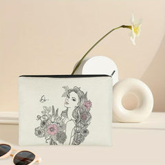Adorable Makeup Bag for Women Roomy Travel Toiletry Bag Water Resistant