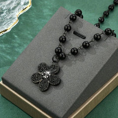 Small Daisy Necklace Clavicle Chain Sweater Chain Decoration