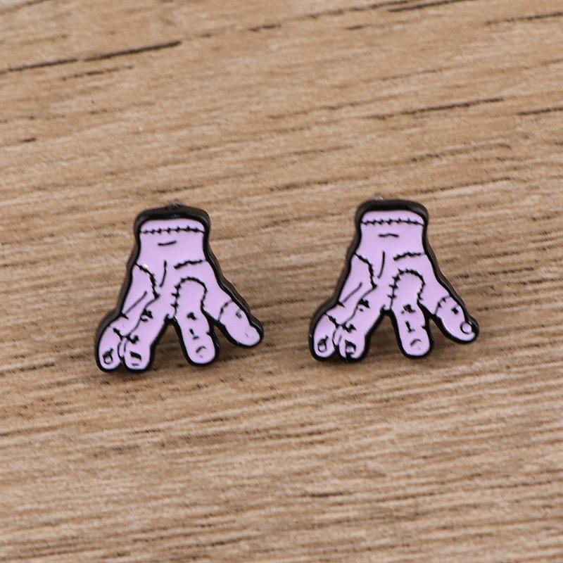 Halloween Cartoon Stud Earrings for Women Girls