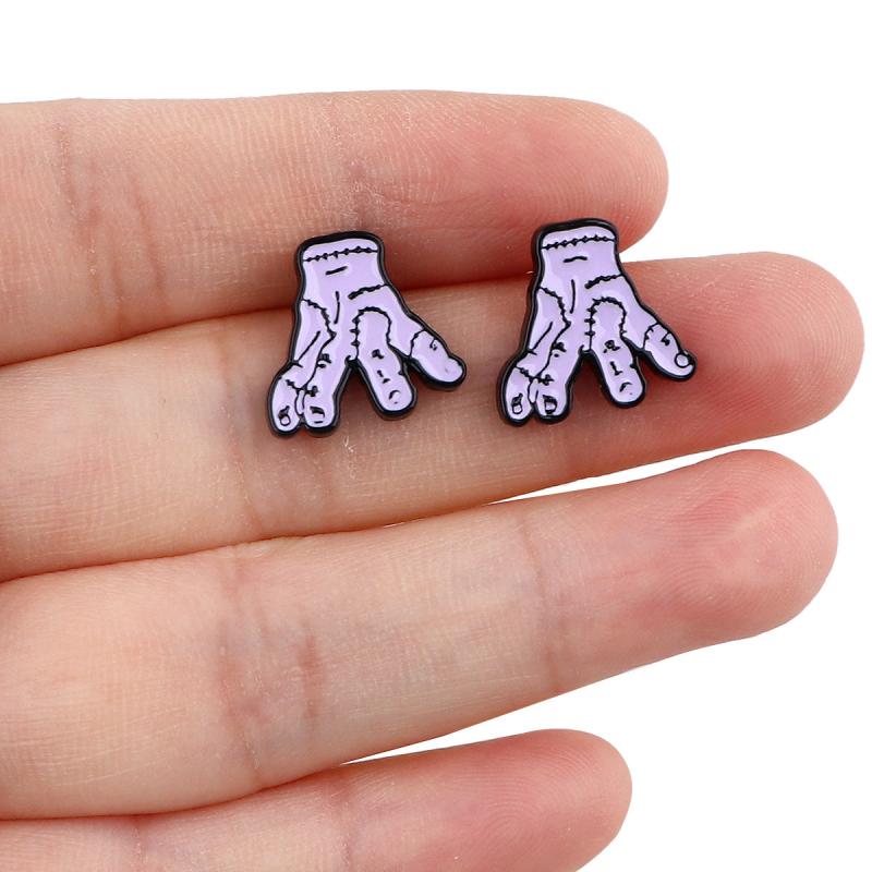 Halloween Cartoon Stud Earrings for Women Girls