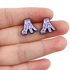 Halloween Cartoon Stud Earrings for Women Girls