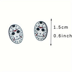 Halloween Piercing Earrings Cartoon Stud Earrings For Woman Party Jewelry Gift