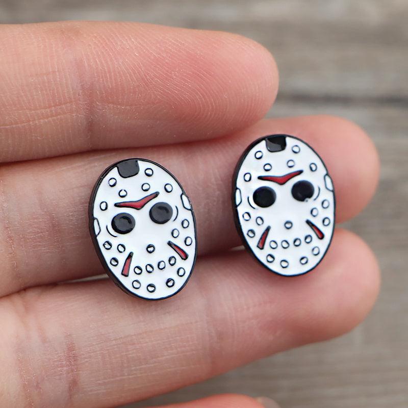Halloween Piercing Earrings Cartoon Stud Earrings For Woman Party Jewelry Gift