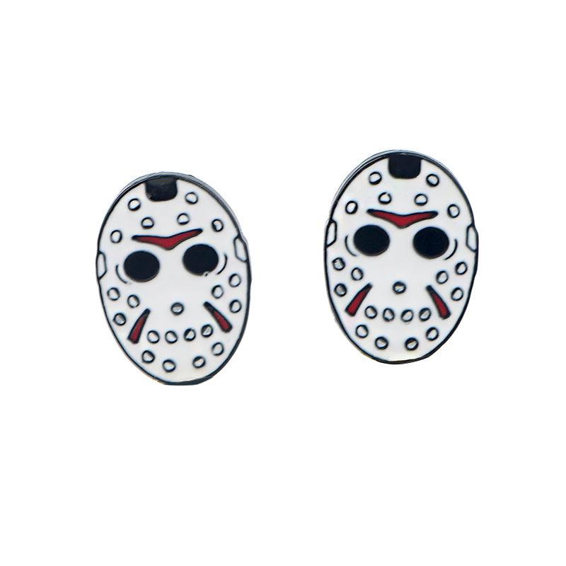Halloween Piercing Earrings Cartoon Stud Earrings For Woman Party Jewelry Gift