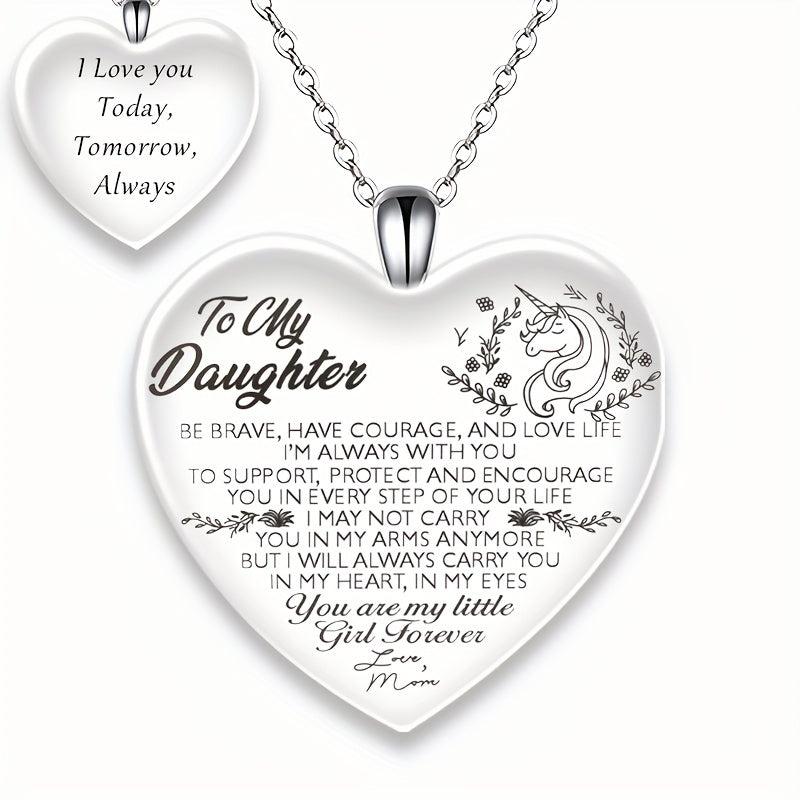 Urban Jewelry Crystal Love Pendant Necklace Gift