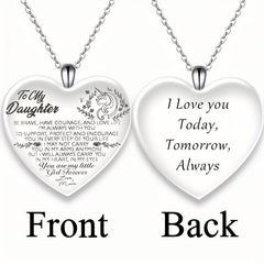 Urban Jewelry Crystal Love Pendant Necklace Gift