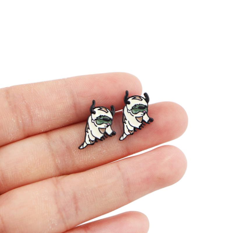 Cartoon Stud Earrings For Woman Creative Party Jewelry
