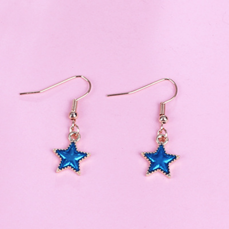 Starry Sky Planet Earrings - Perfect Gift for Girlfriend