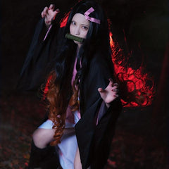Japanese Anime Kimono Set for Cosplay Halloween