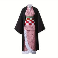Japanese Anime Kimono Set for Cosplay Halloween