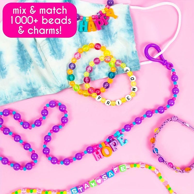 DIY Kids Beading Set Perfect Gift For Girls Christmas Holiday