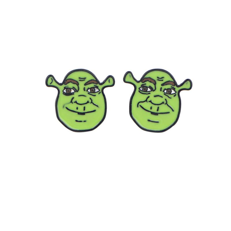 Cute Monster Stud Earrings for Women - Holiday Gift