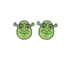 Cute Monster Stud Earrings for Women - Holiday Gift