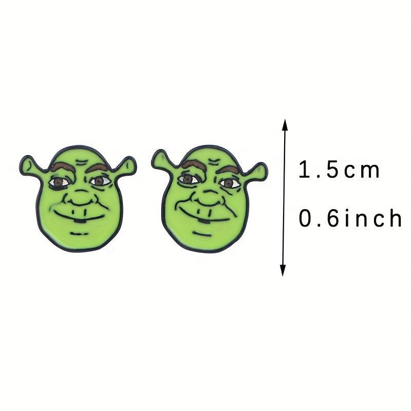 Cute Monster Stud Earrings for Women - Holiday Gift