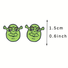 Cute Monster Stud Earrings for Women - Holiday Gift