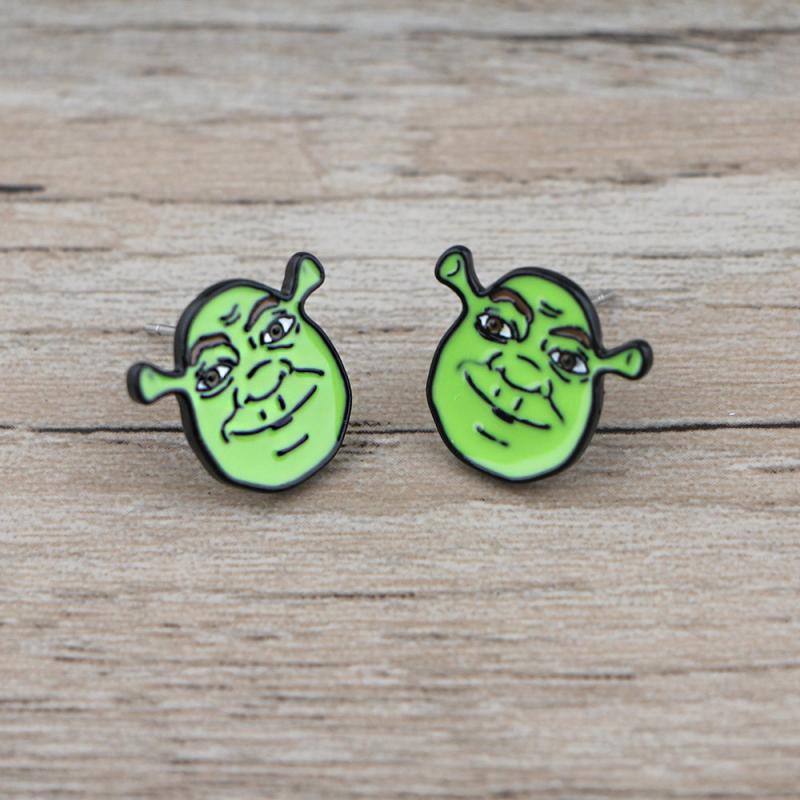 Cute Monster Stud Earrings for Women - Holiday Gift