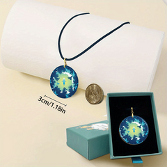 Personalized Jesus Pendant for Couple Name Necklace