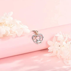 Kitten Pendant Necklace Cartoon Cat Pendant Necklace Party Jewelry