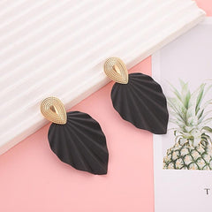 Vintage Leaf Earrings Party Jewelry - Great Gift