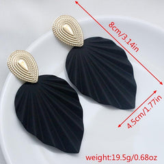 Vintage Leaf Earrings Party Jewelry - Great Gift