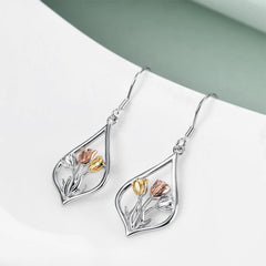 Tulip Earrings Gift For Kids