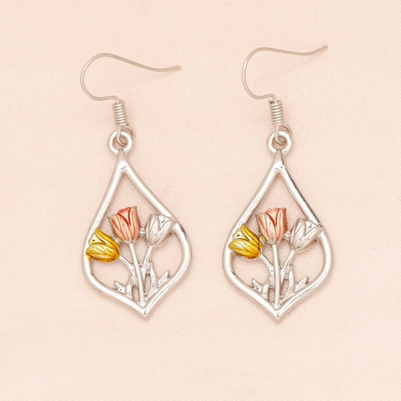 Tulip Earrings Gift For Kids
