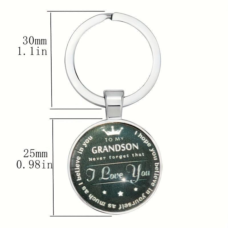 Creative English Keychain for Good Wishes