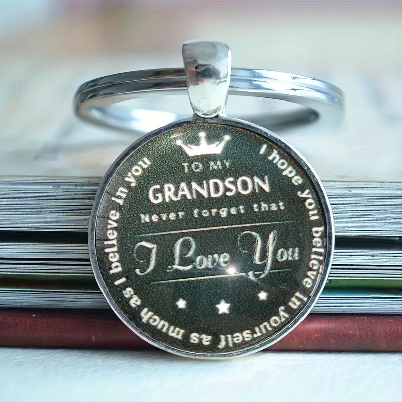 Creative English Keychain for Good Wishes