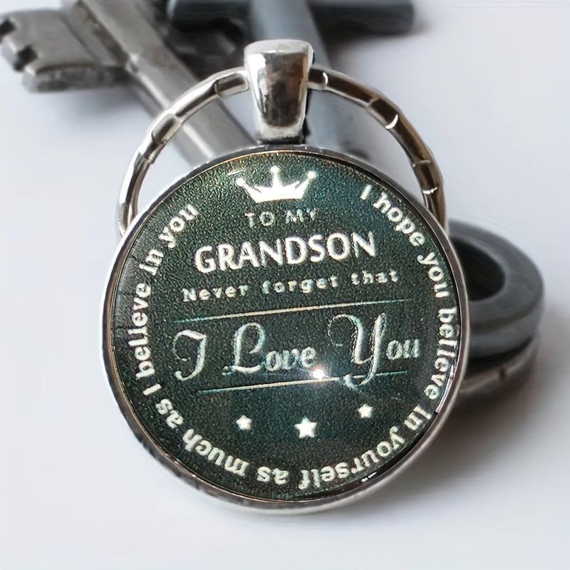 Creative English Keychain for Good Wishes